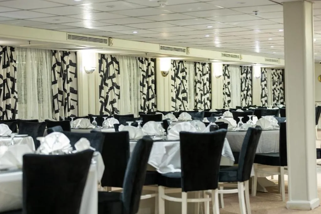 Restaurant aboard the MS Coral II Nile Cruise Nile cruise